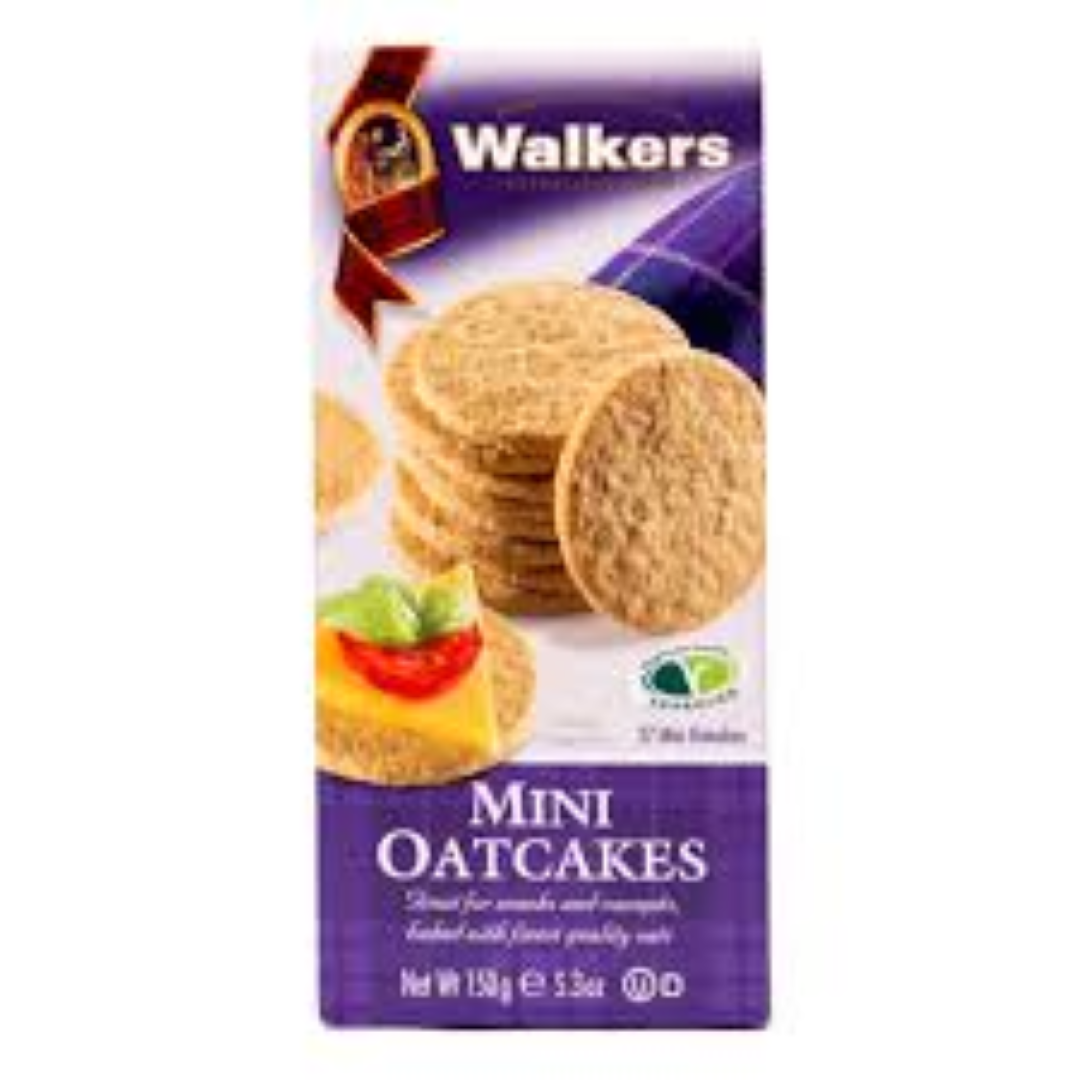 WALKERS MINI OATCAKES 150G